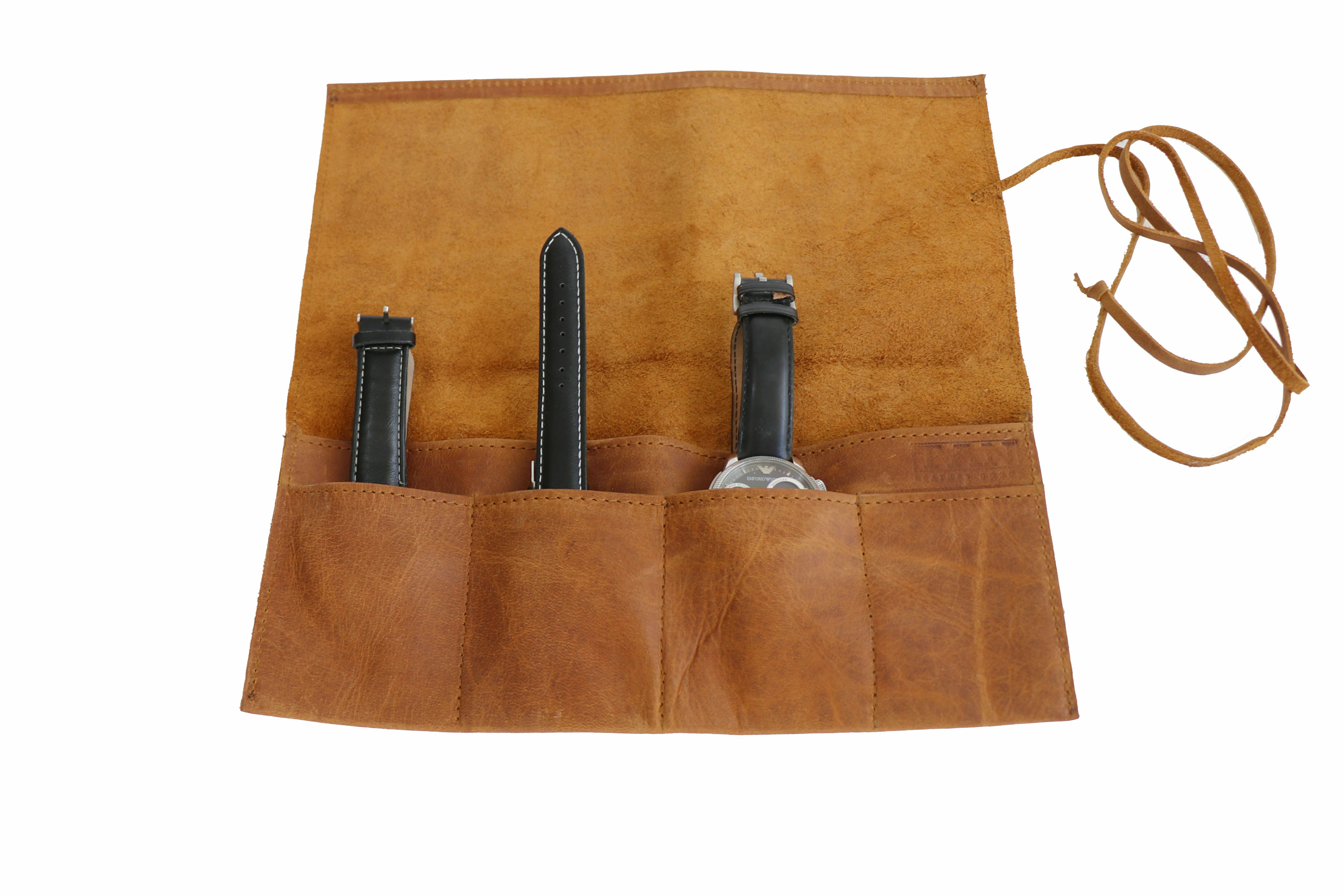 Watson Leather Watch holder - Toffee
