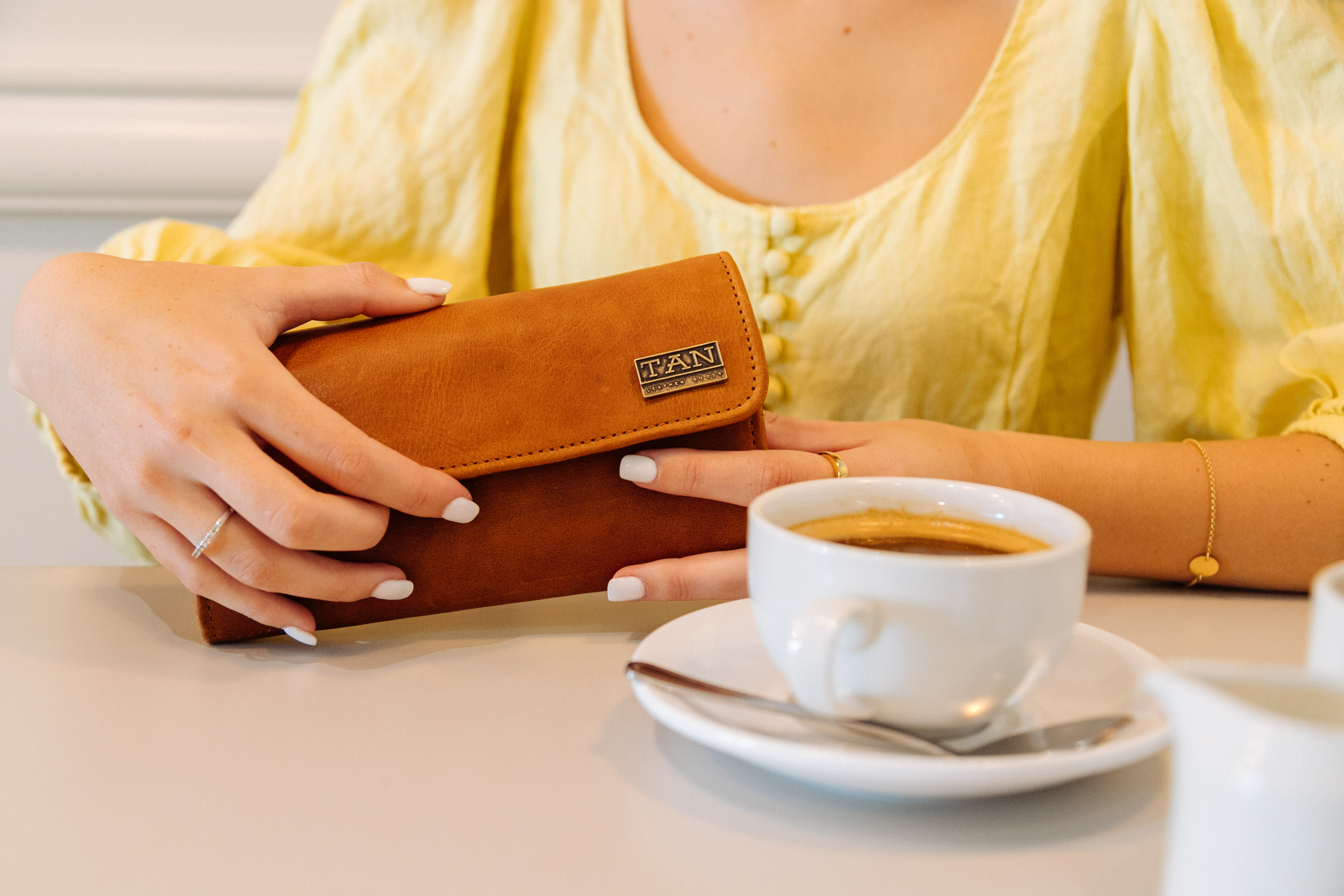 Lauren Ladies Wallet - Toffee