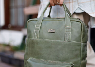Charlie olive backpack