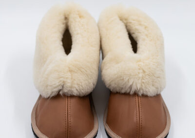 Sheepskin slippers