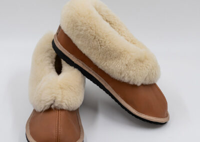 Sheepskin slippers