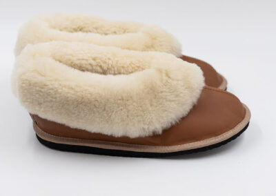 Sheepskin slippers