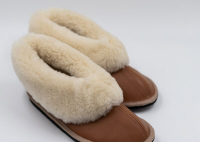 Sheepskin slippers