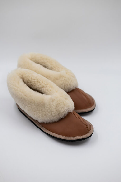 Sheepskin slippers