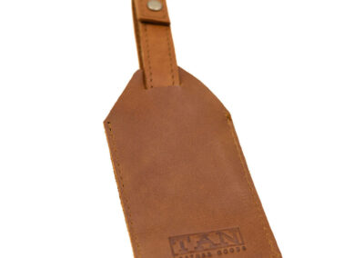 Leather Luggage Tag