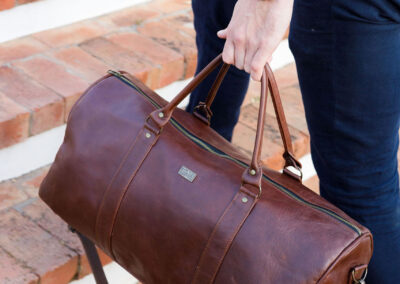 Duffel bag rust