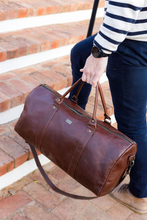 Duffel bag rust