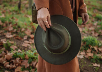 Ranger Felt Fedora Hat Olive