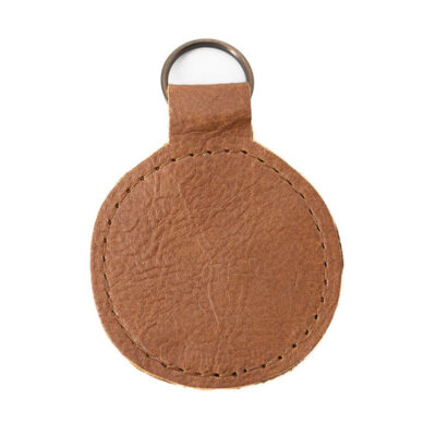 round-keyring-pecan